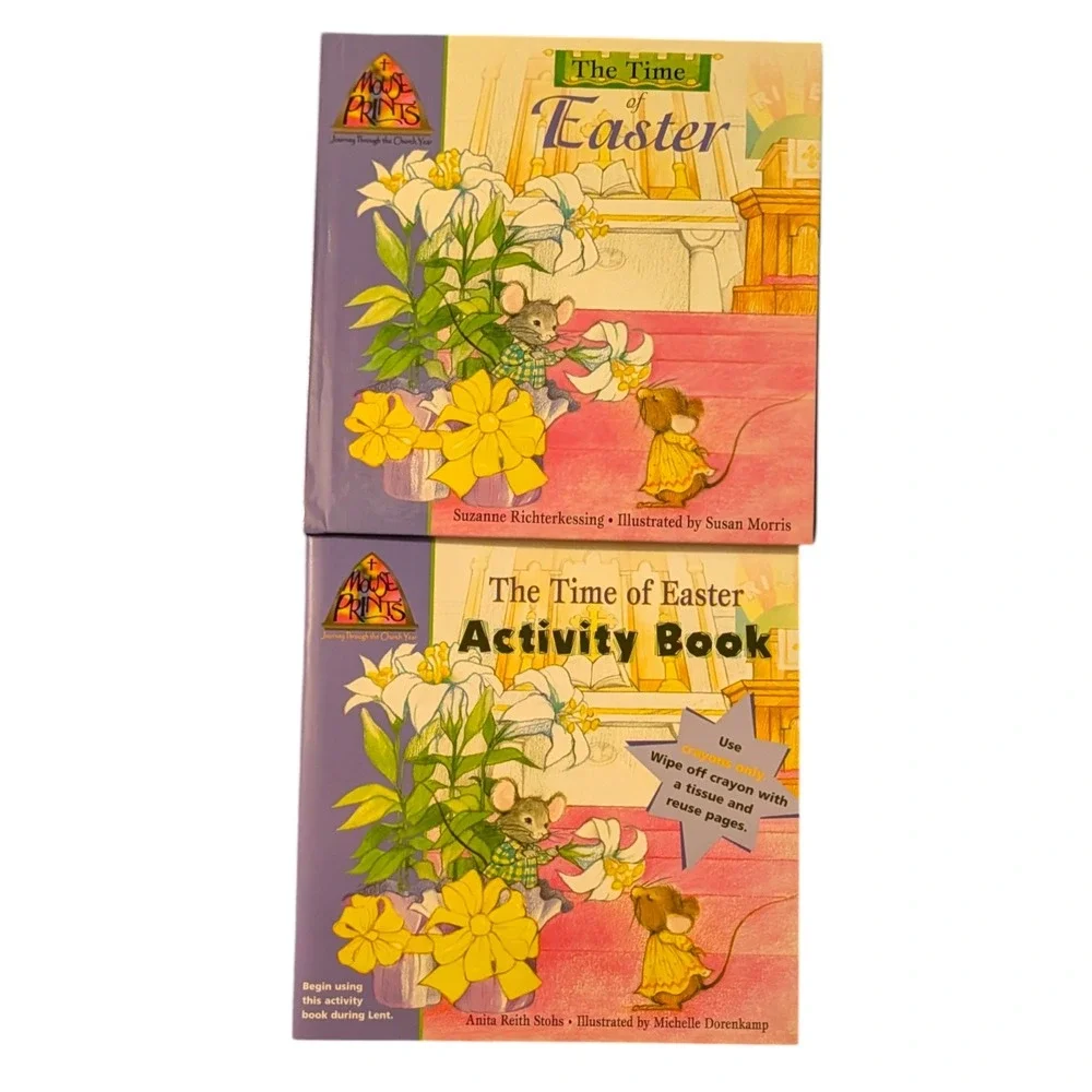 Mouse Prints Journey Through the Church Year Books CD Activity Set Thrivent VTG‎